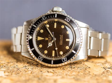 vintage rolex submariner tritium|rolex submariner movements.